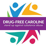 logo drug-free caroline county maryland combating substance abuse