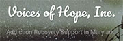 logo maryland voices of hope addiction recovery support